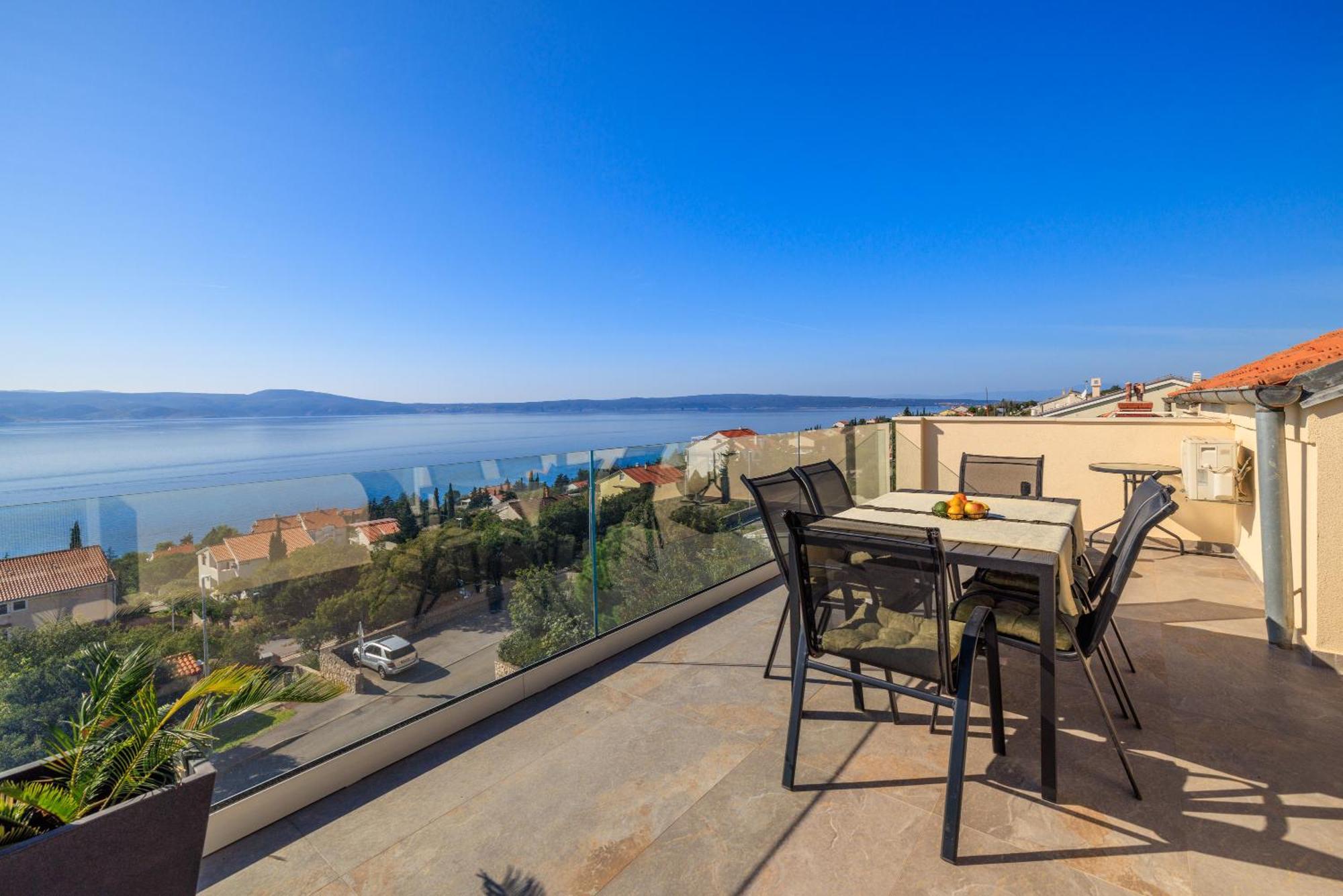 Apartmani Tijana Novi Vinodolski Exterior foto