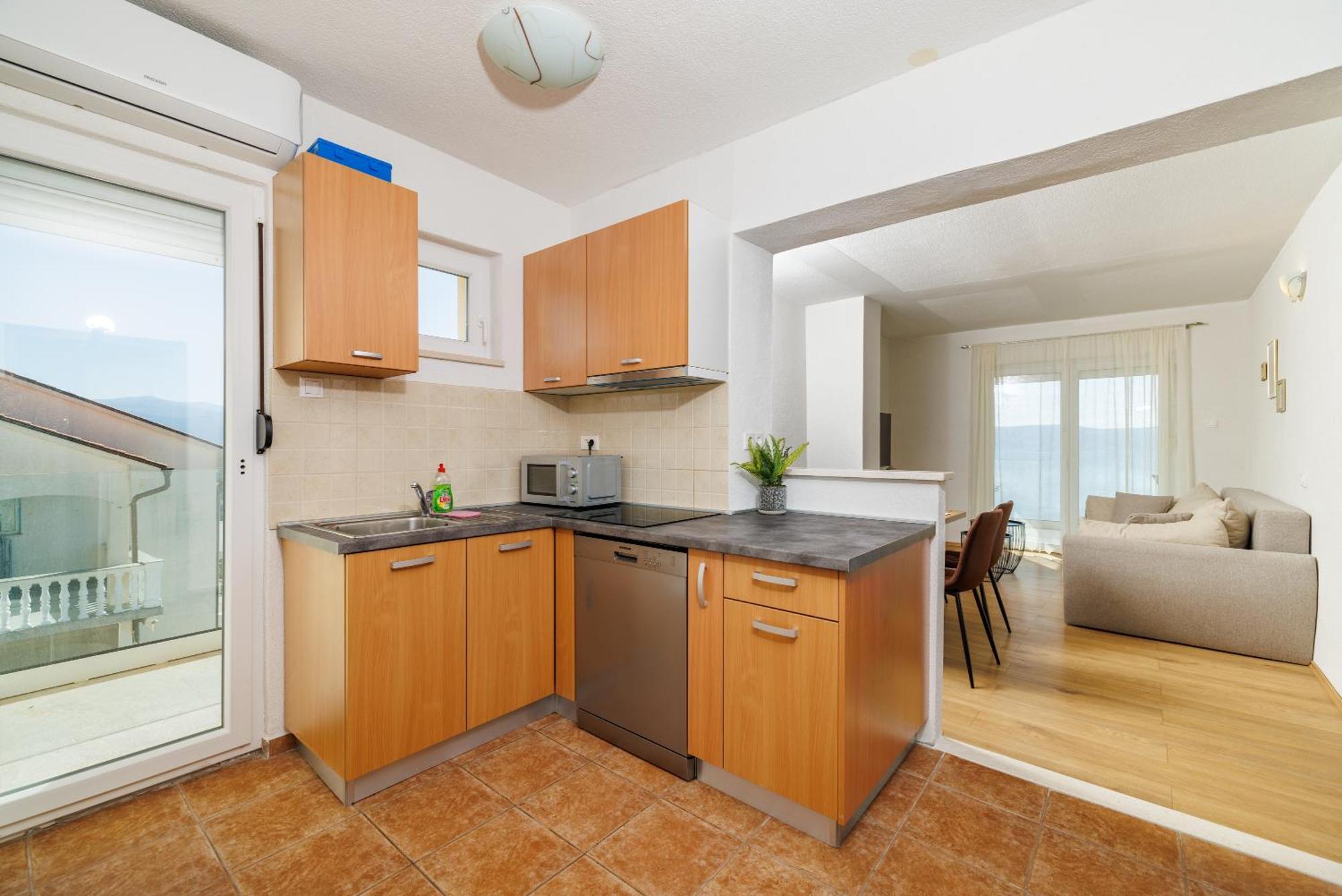 Apartmani Tijana Novi Vinodolski Exterior foto